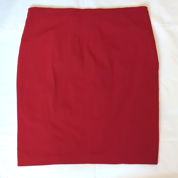 Red Pencil Skirt by Ricki's - Picture 5 of 7